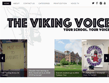 Tablet Screenshot of myvikingvoice.com